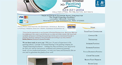 Desktop Screenshot of consideritfinishedpainting.com